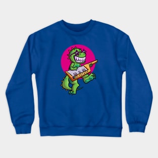 T-Rex Keytar Crewneck Sweatshirt